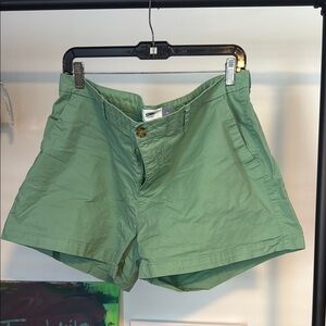 Old Navy High Waist Green Shorts